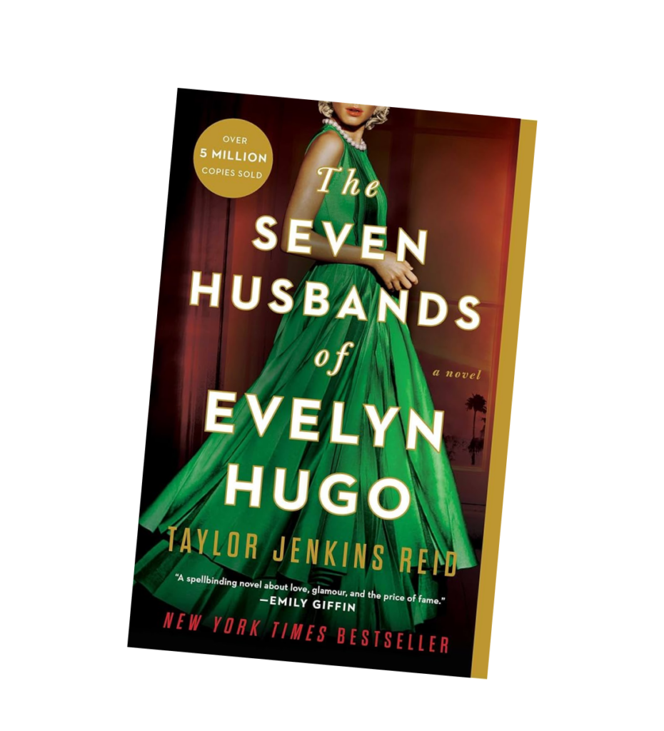 Easy reading recommendations - Cover of The Seven Husbands of Evelyn Hugo by Taylor Jenkins Reid